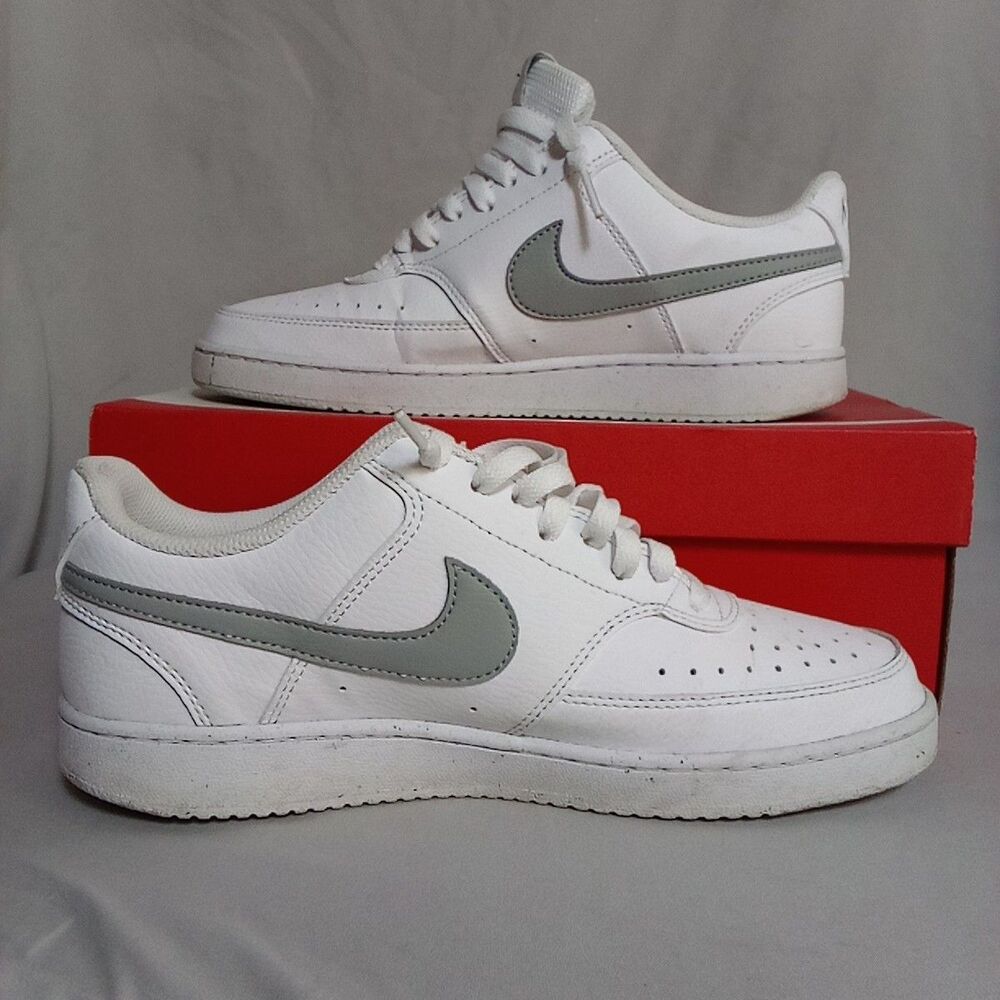 Nike Court Vision Lo NN Men's White/Gray Sneakers DH2987-101 – Size 8.5